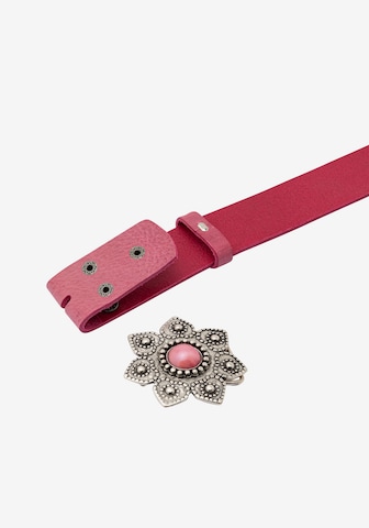 RETTUNGSRING by showroom 019° Belt 'Gump' in Pink