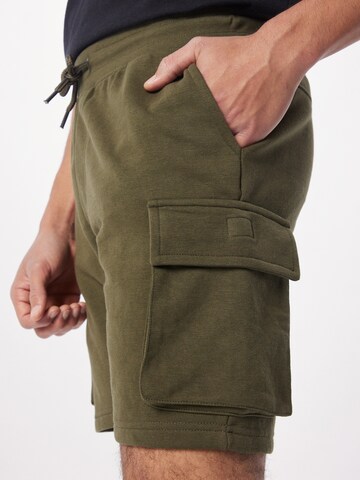 INDICODE JEANS Regular Cargo trousers 'Ronny' in Green