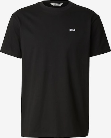 Unfair Athletics Shirt 'Permanent' in Zwart: voorkant