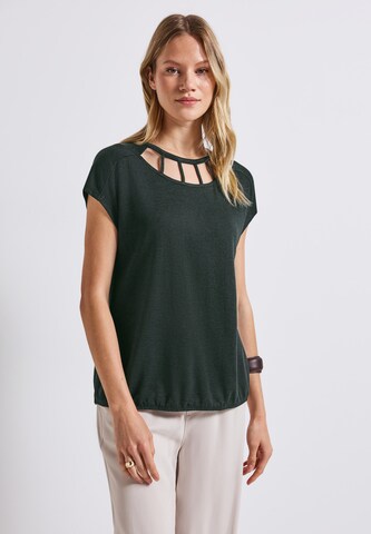 STREET ONE Shirt in Green: front
