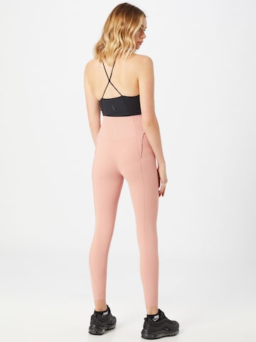 NIKE Skinny Sportsbukser 'Yoga' i pink