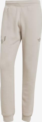 Pantalon 'Messi' ADIDAS ORIGINALS en marron : devant