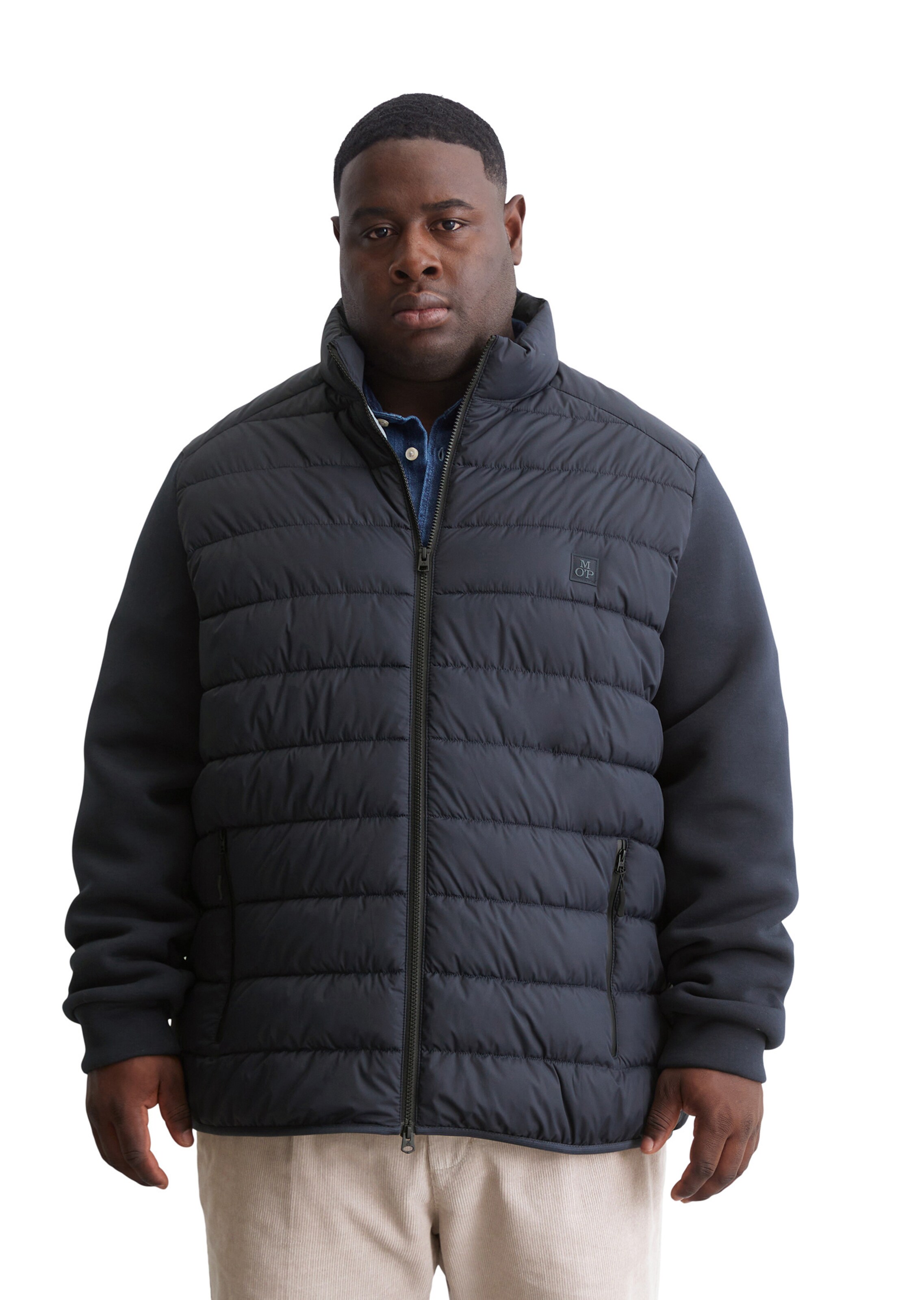 Marc O'Polo Between-Season Jacket in Blue: front