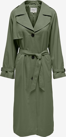 ONLY Přechodný kabát 'Chloe' – zelená: přední strana