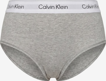 Slip Calvin Klein en gris : devant