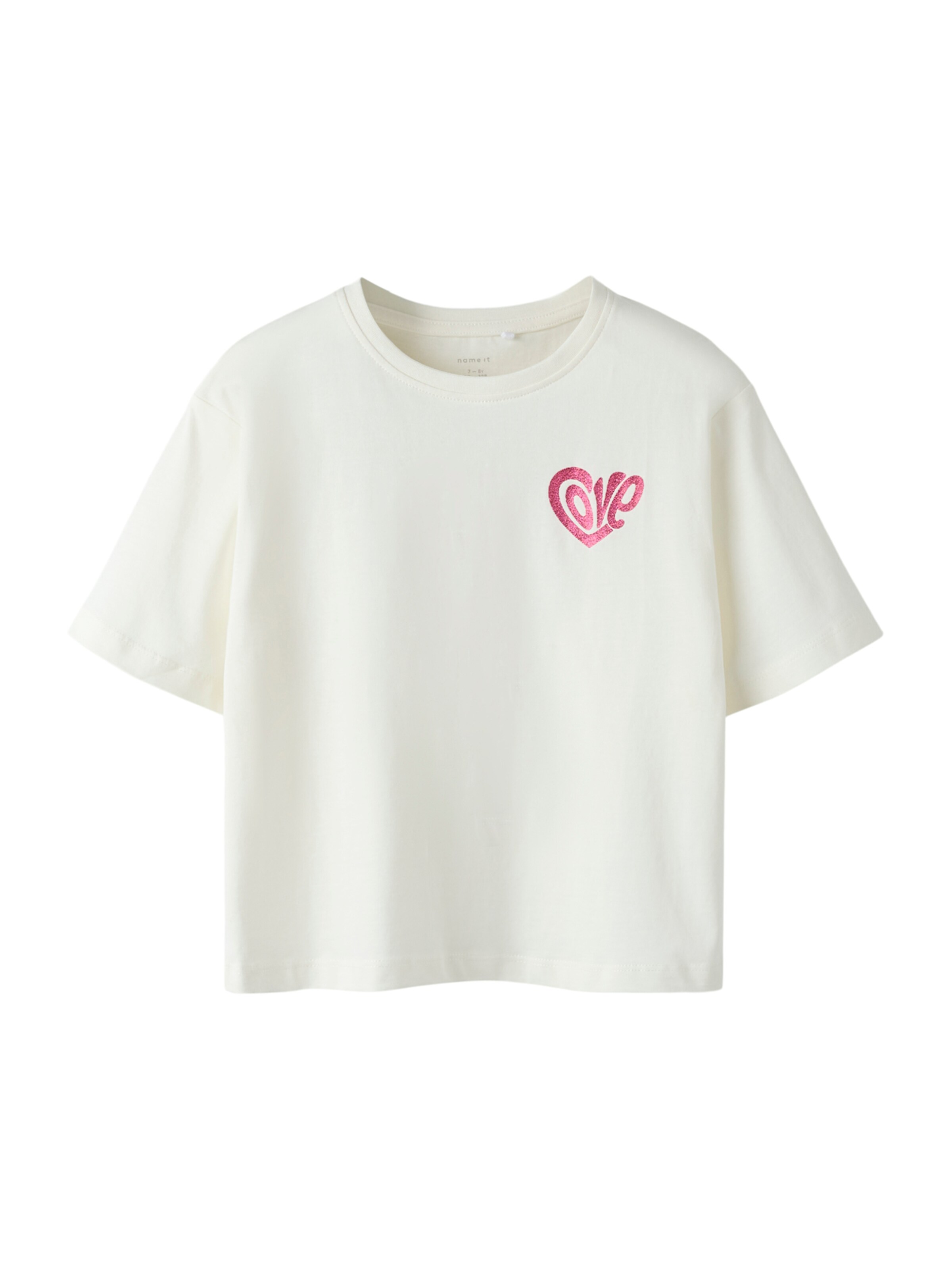 NAME IT - Camiseta 'NKFFANNI' en blanco: frente