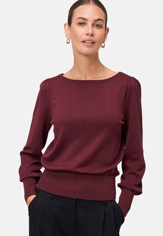 zero Sweater in Red: front