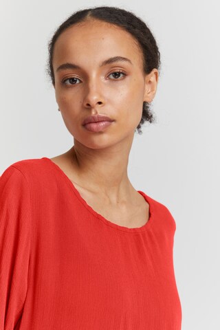 ICHI Shirtbluse 'IHMARRAKECH' in Rot