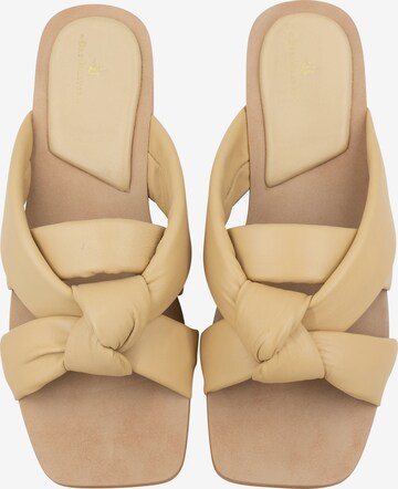 DreiMaster Vintage Pantolette in Beige