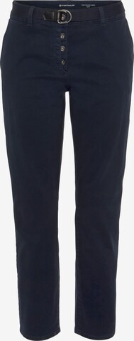 TOM TAILOR Chino Pants in Blue: front