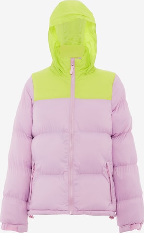 MO Zimná bunda - ružová: predná strana