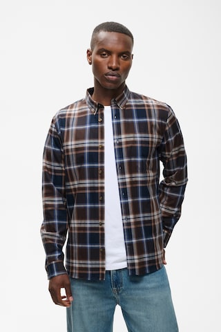 Matinique - Comfort Fit Camisa 'Trostol' em azul: frente