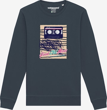 Watapparel Sweatshirt ' Good Old Mess ' in Grau: Vorderseite