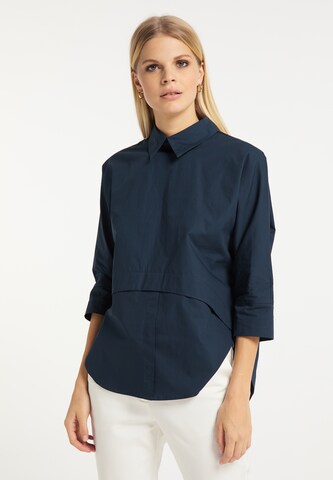 RISA - Blusa en azul: frente