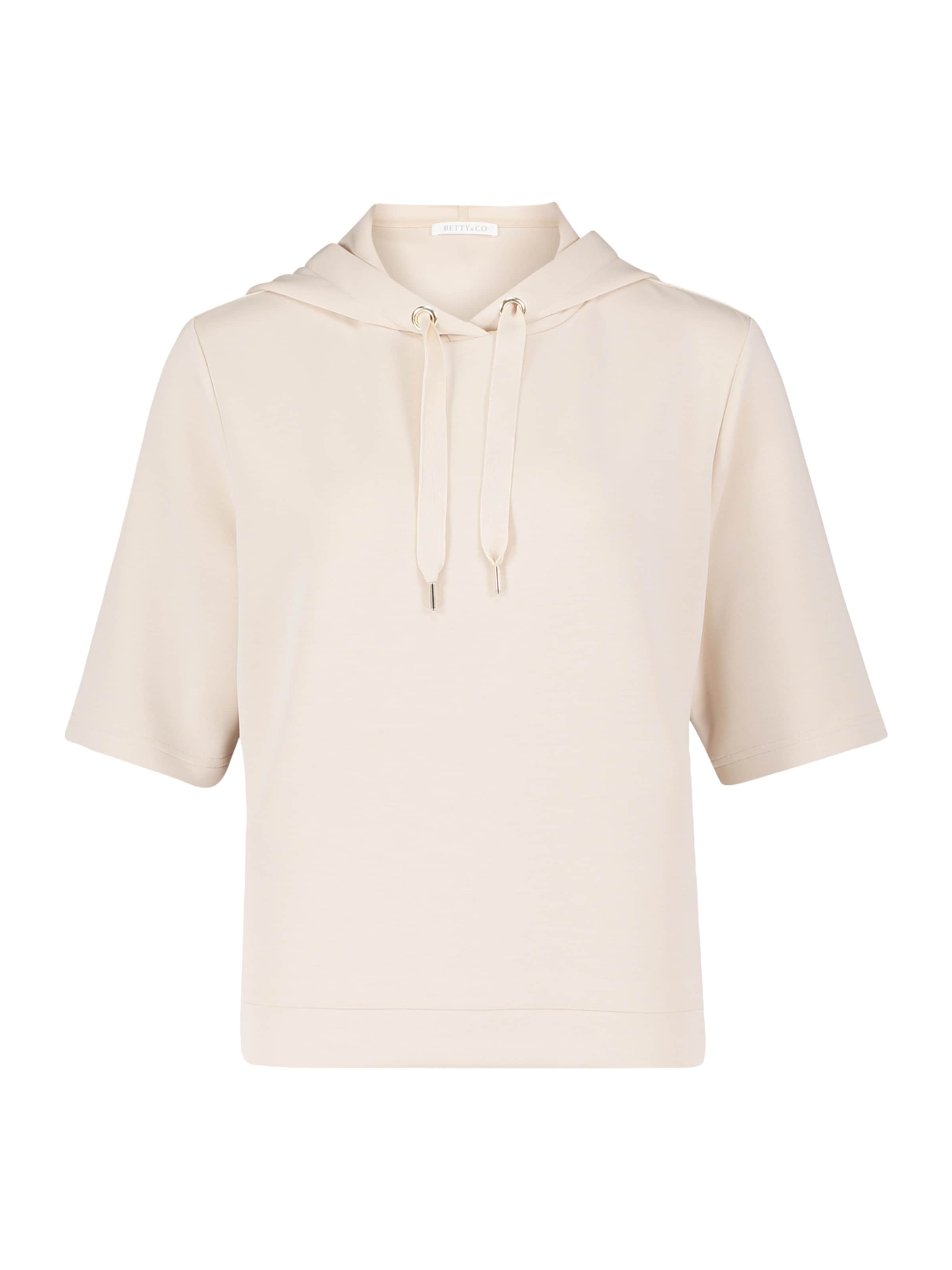 Sweat-shirt Betty & Co en beige : devant