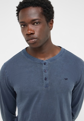 MUSTANG Shirt 'Atchison' in Blau