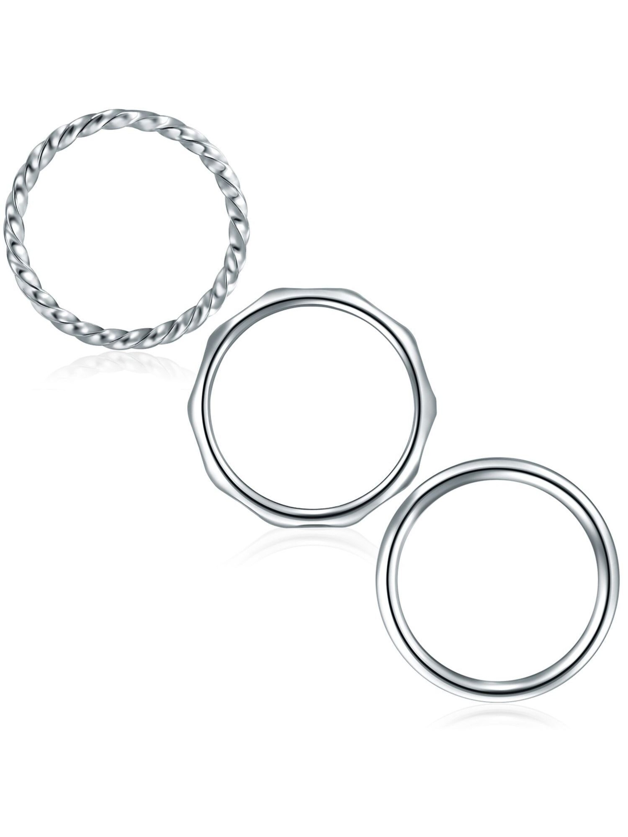 Eastside Ring in Zilver