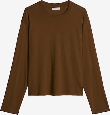 T-shirt Marc O'Polo DENIM en marron : devant