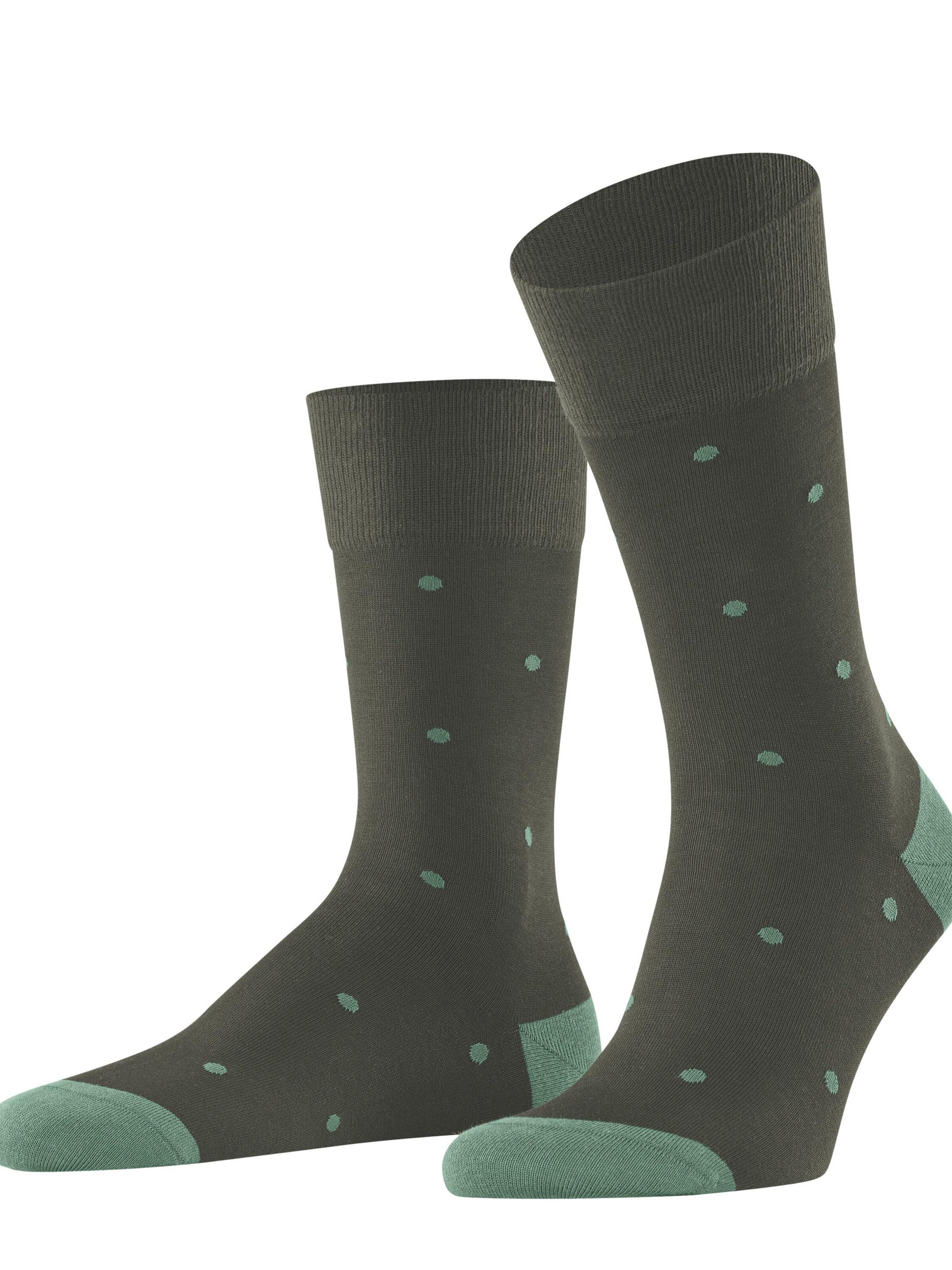 FALKE Socks 'Dot' in Green: front