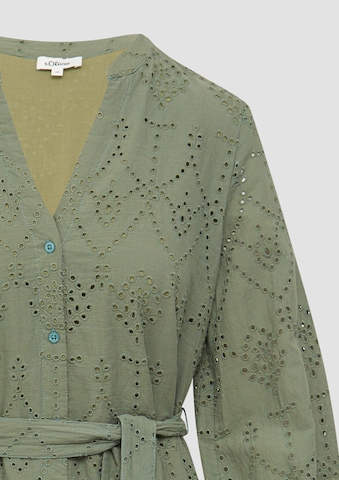 Robe-chemise s.Oliver en vert