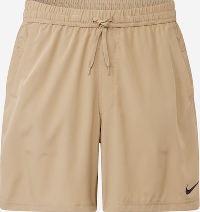 NIKE Sportbyxa 'Form' i khaki / svart, Produktvy