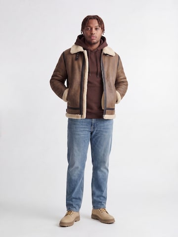 Jack & Jones Plus Sweatshirt in Braun