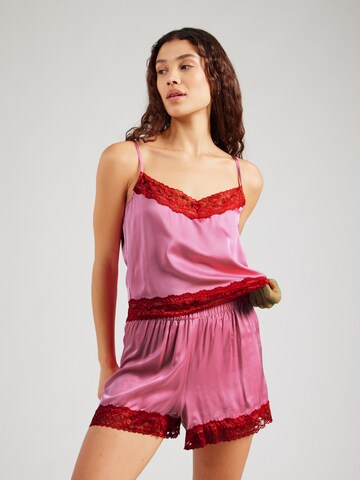 Shorty 'Dizzy' OH APRIL en rose : devant