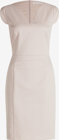 Betty & Co Sheath Dress in Beige: front