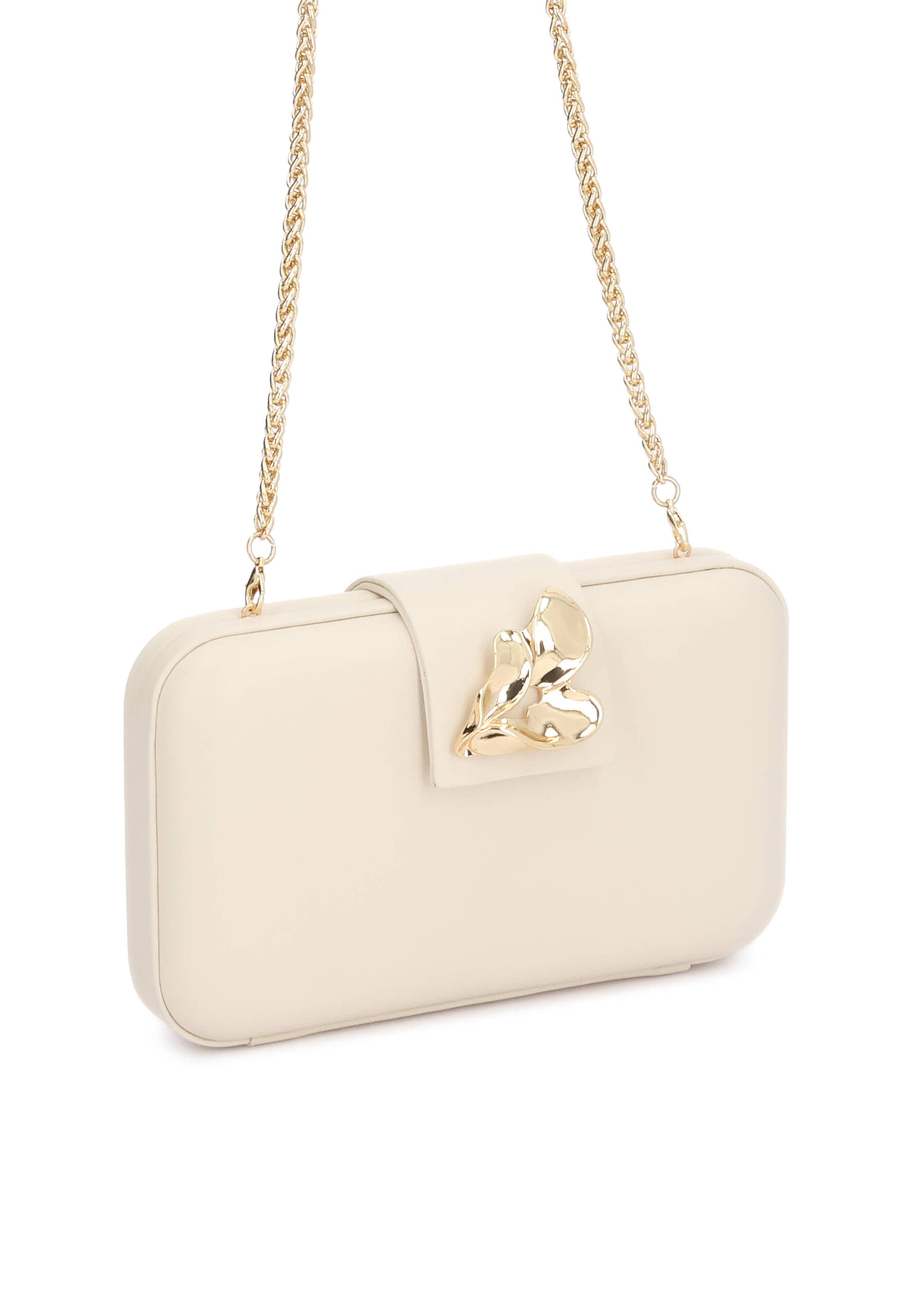 Kazar - Bolso de noche en blanco