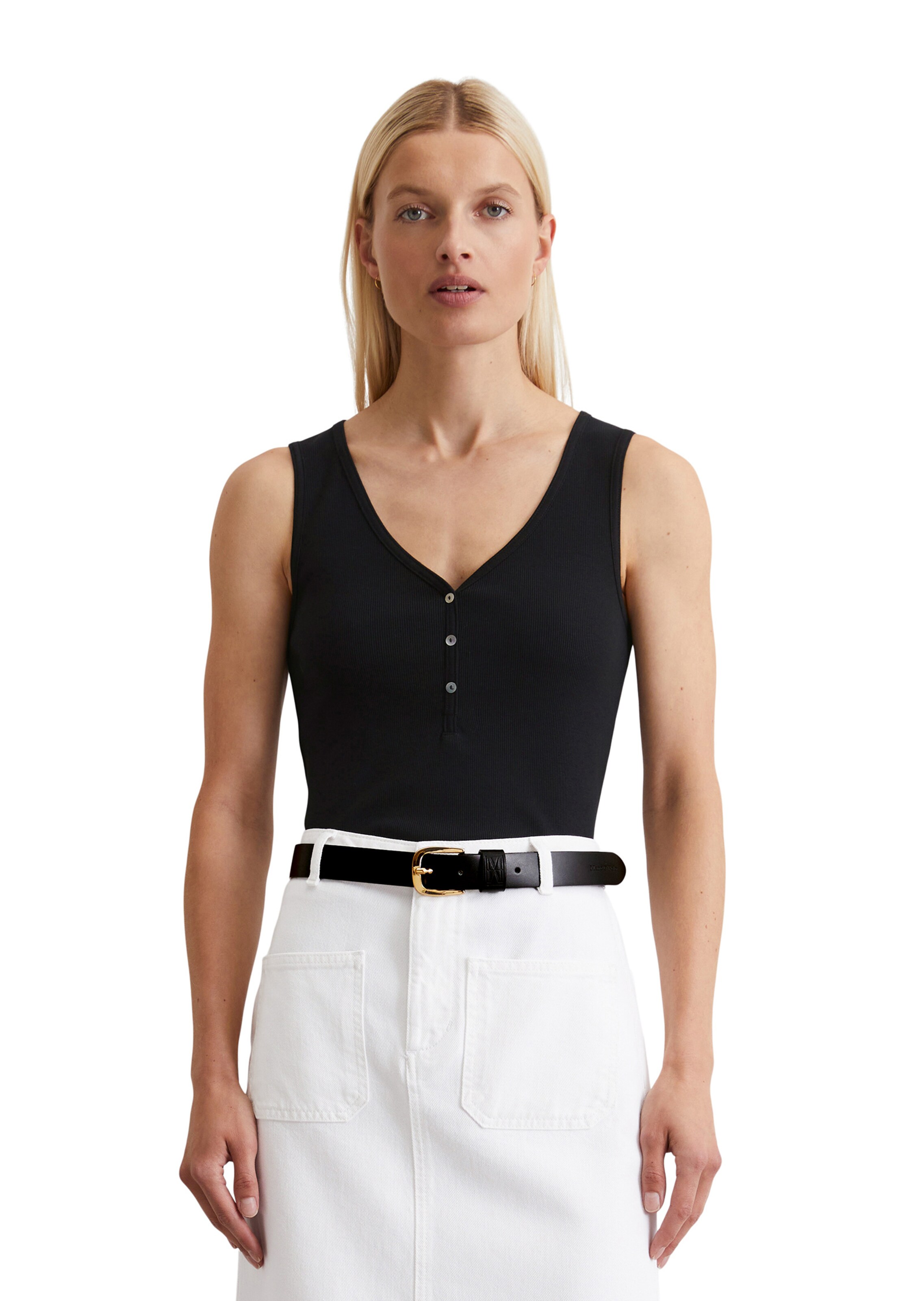 Marc O'Polo Top in Black: front