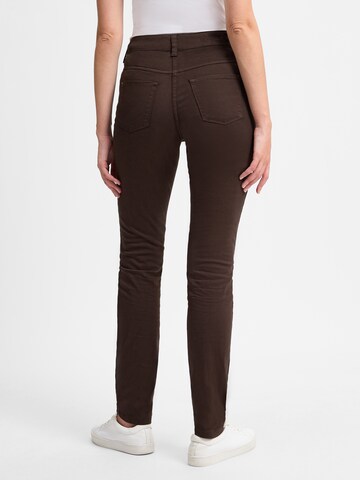 MAC Skinny Jeans 'Dream' in Braun