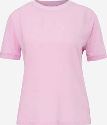 T-shirt comma casual identity en rose : devant