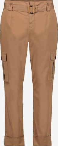 monari Regular Cargobroek in Beige: voorkant