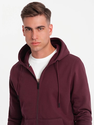 Ombre Sweatvest 'OM-SSBZ-0160' in Rood