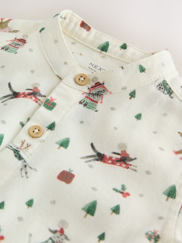 Next Regular fit Overhemd 'Christmas' in Wit