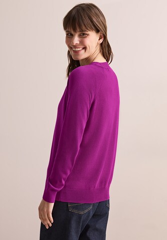 CECIL V-Neck Cardigan in Pink