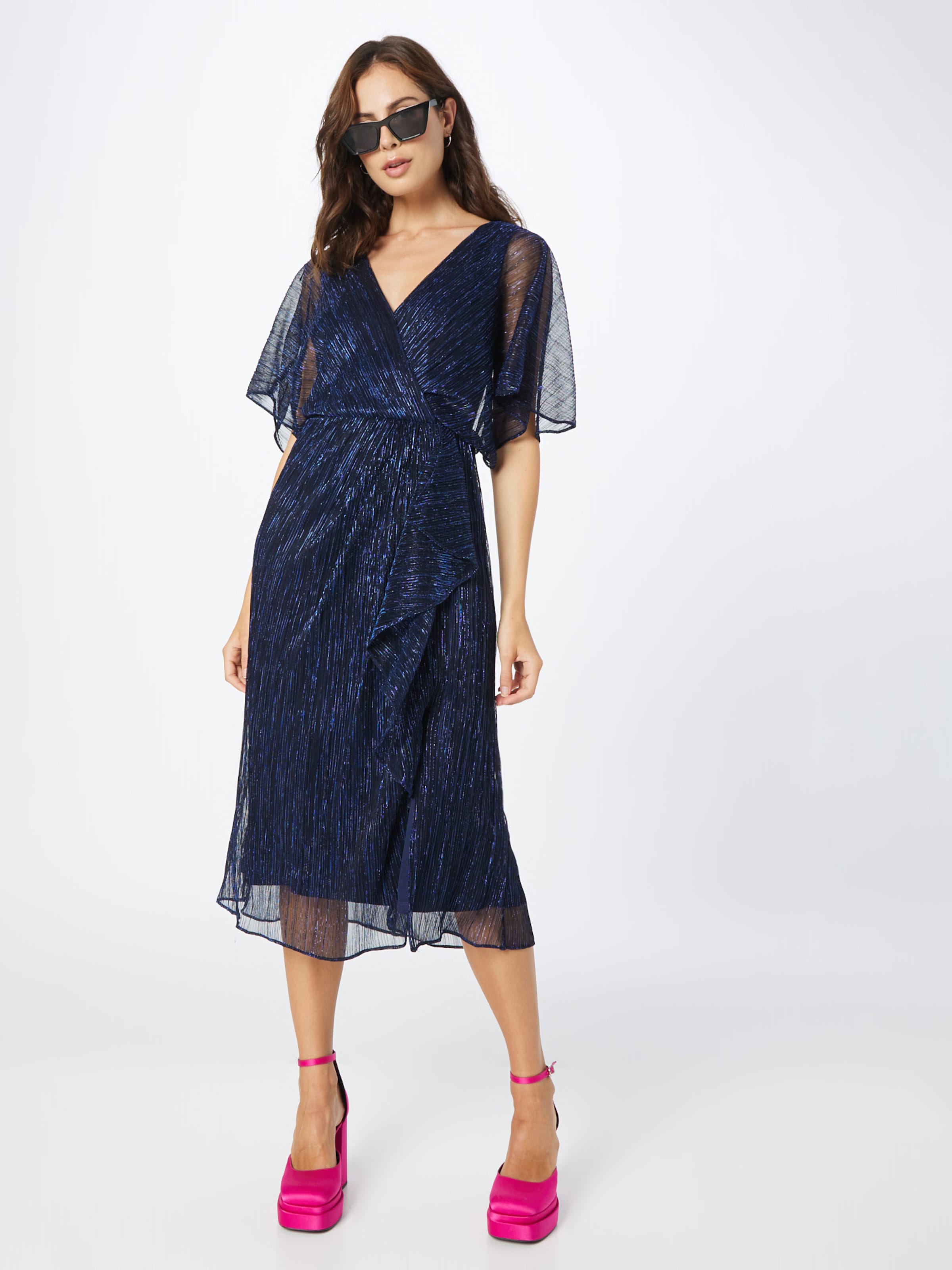Adrianna Papell Cocktail Dress in Navy ABOUT YOU
