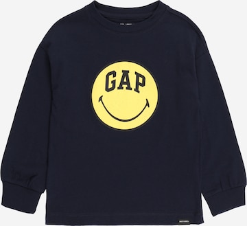 GAP Sweatshirt 'SMILEY50' in Blauw: voorkant