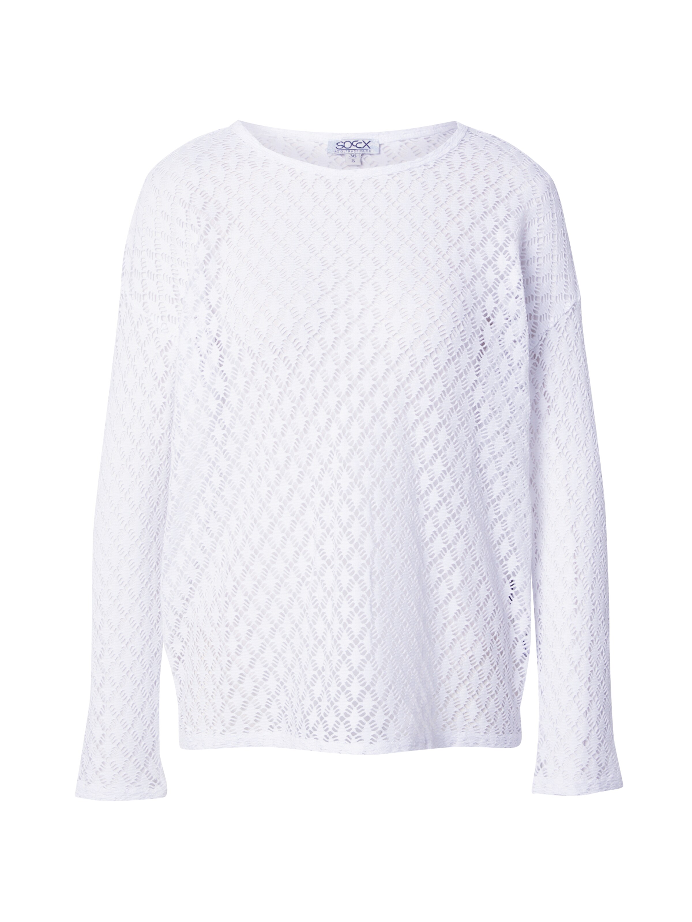 Soccx Tričko - Biela: predná strana