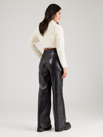 Wide leg Pantaloni 'Vixen' di GUESS in nero