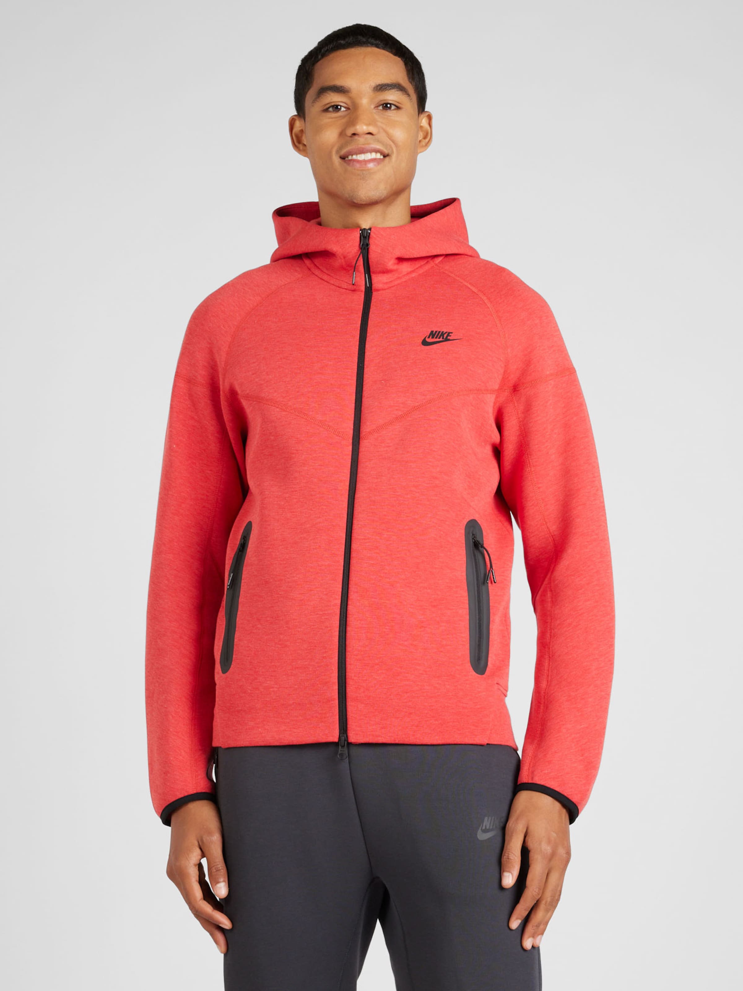 Veste de survetement TCH FLC Nike Sportswear en Rouge Chine ABOUT YOU