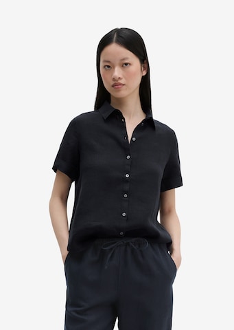 Marc O'Polo Bluse in Schwarz: Vorderseite