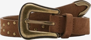 Ceinture MANGO KIDS en marron : devant