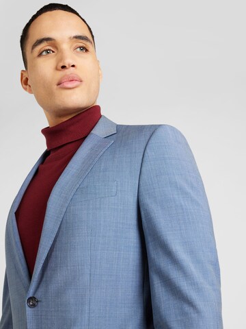 BOSS Slimfit Puku 'Huge' värissä sininen