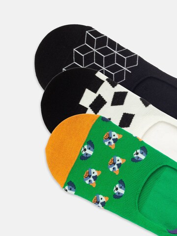 DillySocks Støvletter 'Hidden Dog Geometrics' i blandingsfarvet
