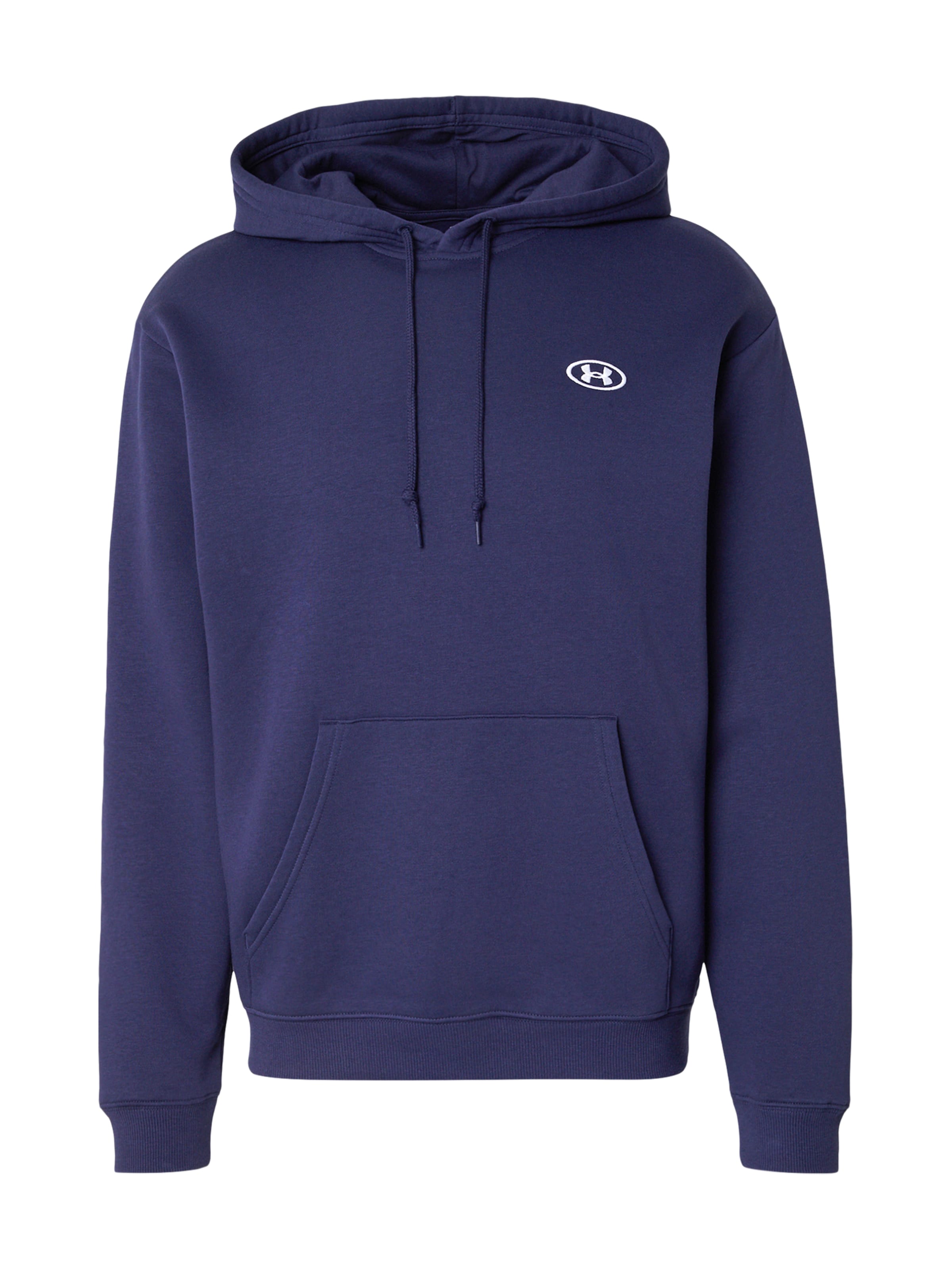 UNDER ARMOUR - Camiseta deportiva 'Rival Flc' en azul: frente