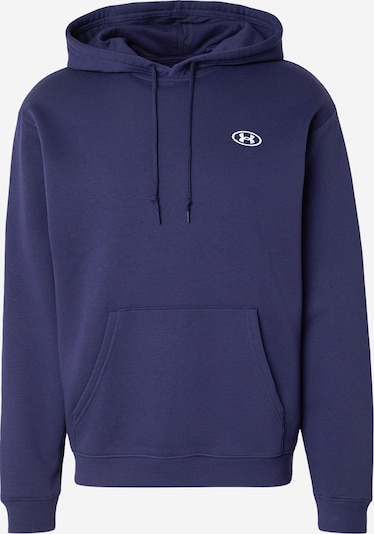 UNDER ARMOUR Urheilullinen collegepaita 'Rival Flc' koossa XS värissä tummansininen / valkoinen, Tuotenäkymä