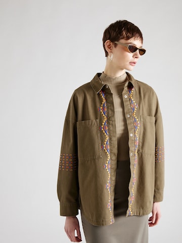 Veste mi-saison 'INDY' ONLY en vert