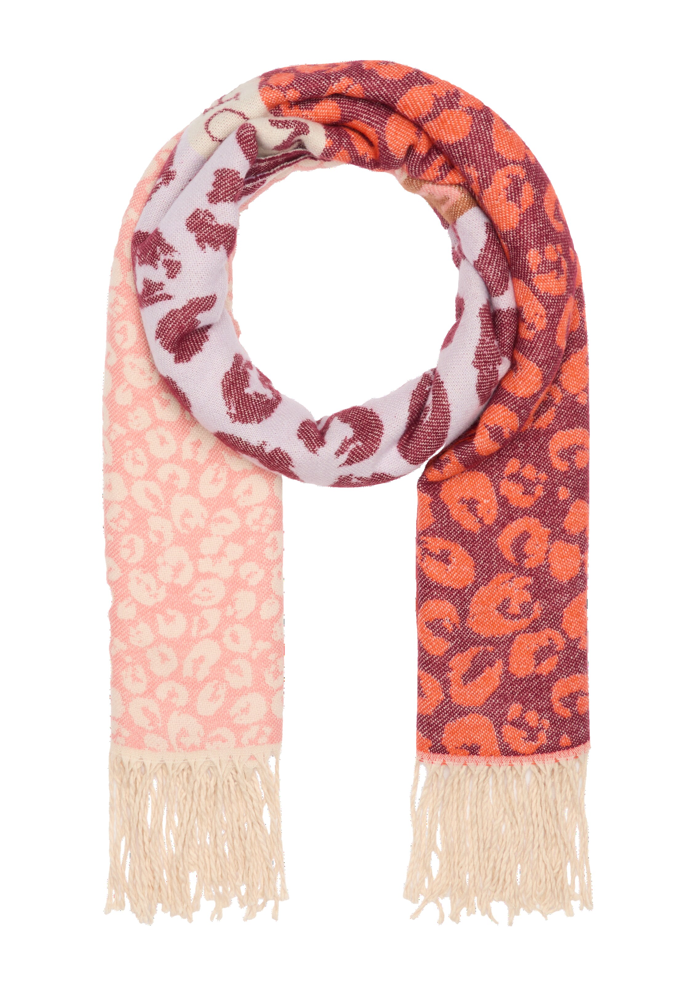 s.Oliver Schal in Lila: Vorderseite