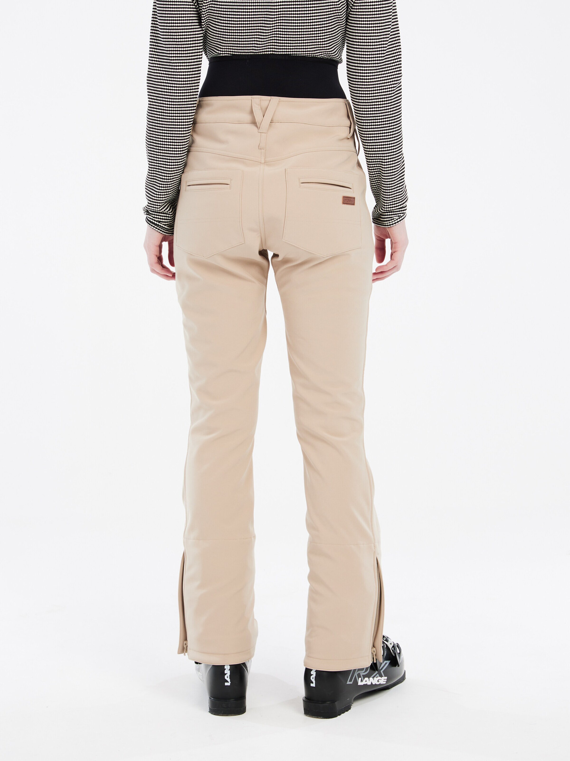 PROTEST Slimfit Sporthose 'PRTLULLABYOS'‌‌‌‌‌‌‌‌‌ in Braun